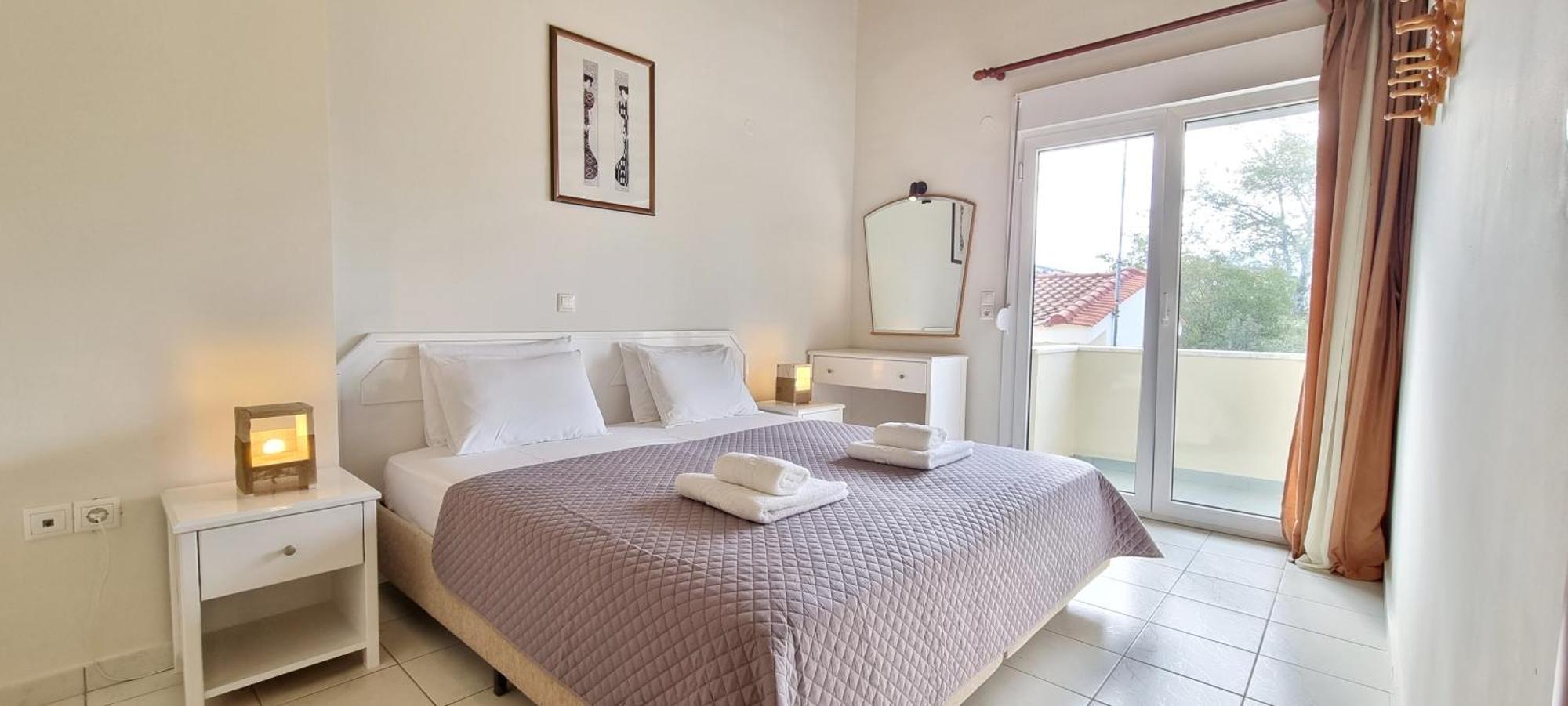 Bungalow White Apartments Polychrono Ruang foto